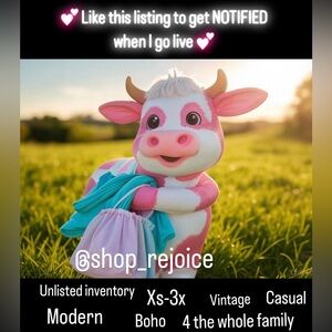 Welcome! Join me & like this to get notified when I go Live